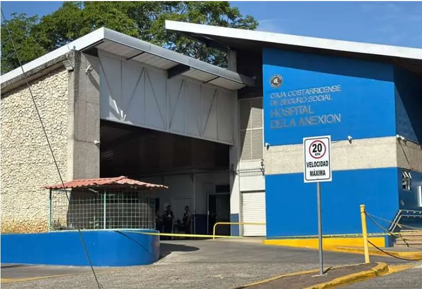 Sicarios irrumpieron en un hospital de Costa Rica y asesinaron a un paciente internado
