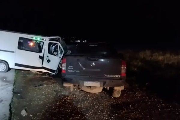 Triple choque en la ruta 188: murió una mujer y otras diez personas resultaron heridas