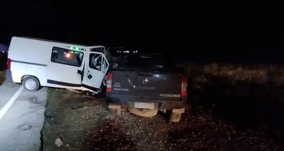 Triple choque en la ruta 188: murió una mujer y otras diez personas resultaron heridas