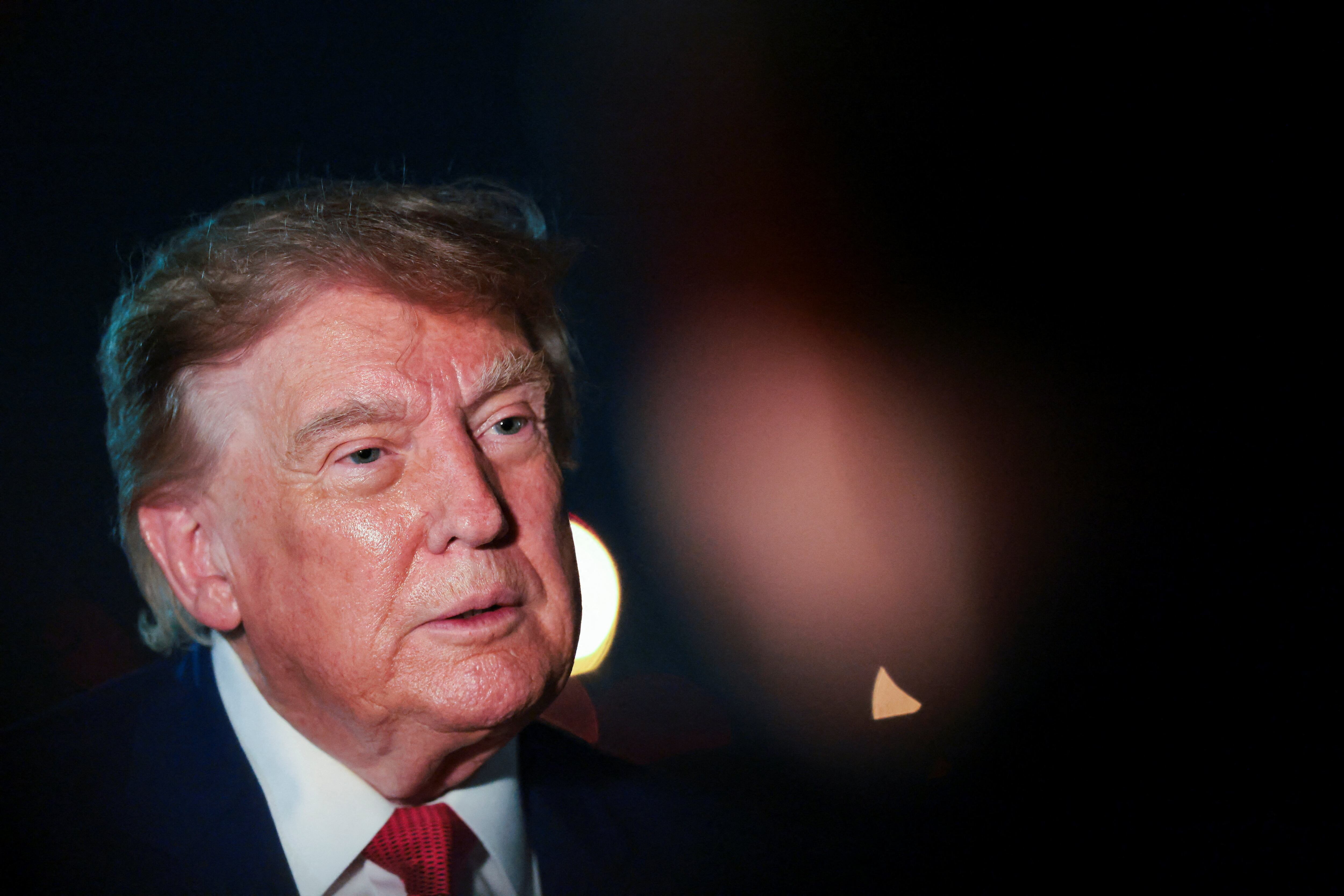 Trump reiteró que EEUU tiene el “control total” del estrecho de Ormuz en medio de la incertidumbre sobre las negociaciones con Irán (REUTERS)