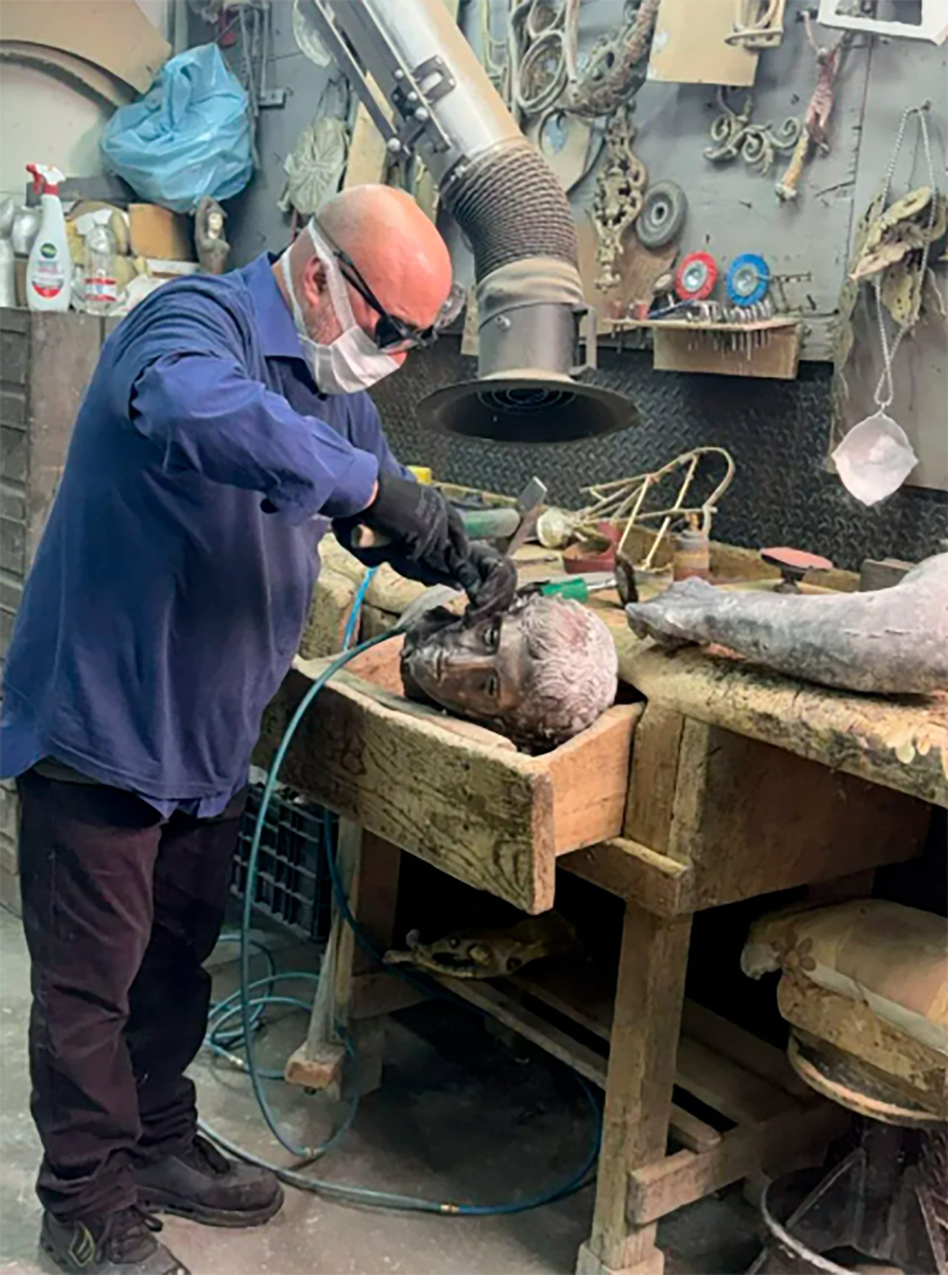 Una antigua escultura griega perdida hace mucho tiempo resucita en Pompeya