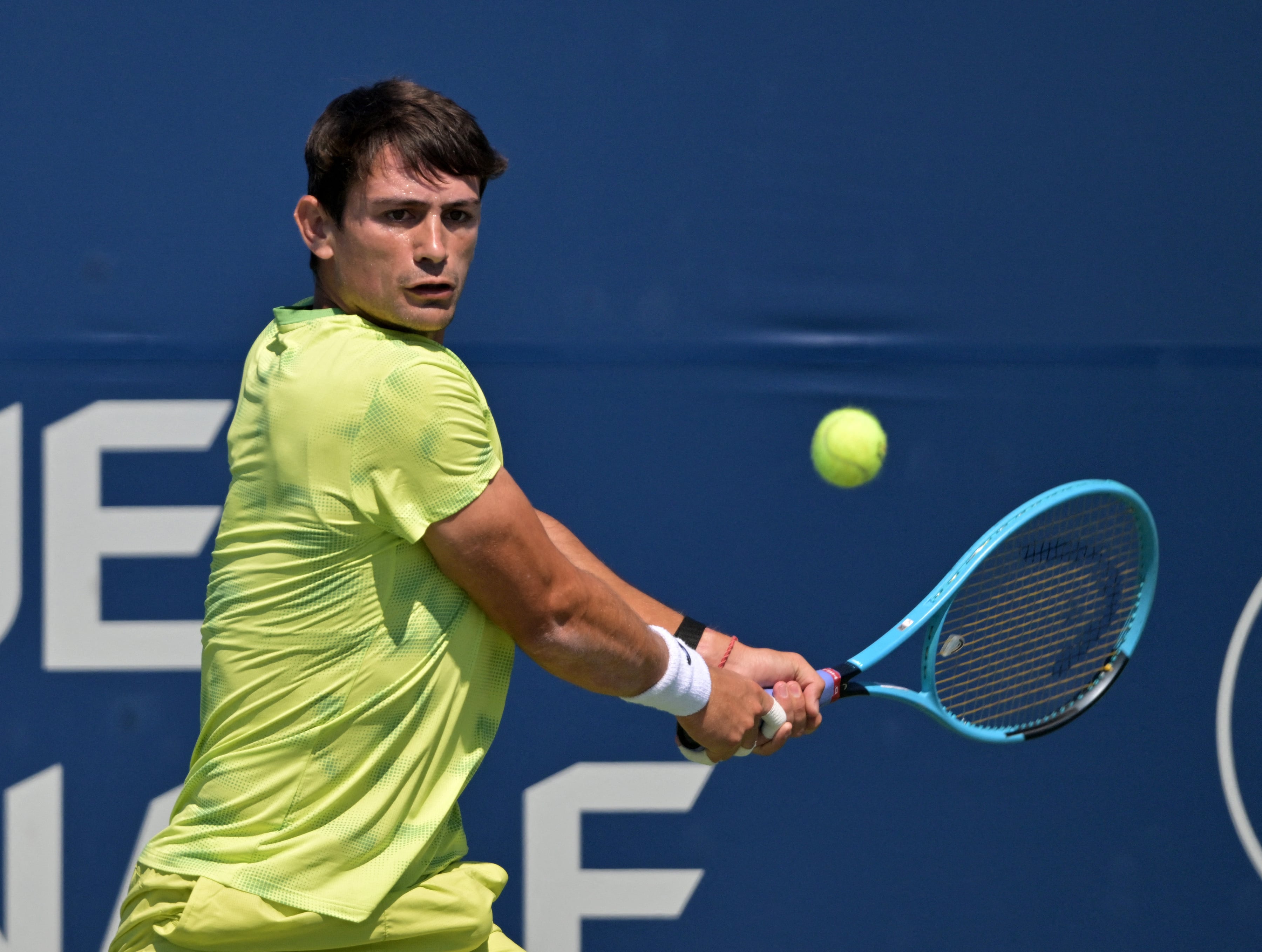 Mariano Navone debutará ante Novak Djokovic (Crédito: Reuters)