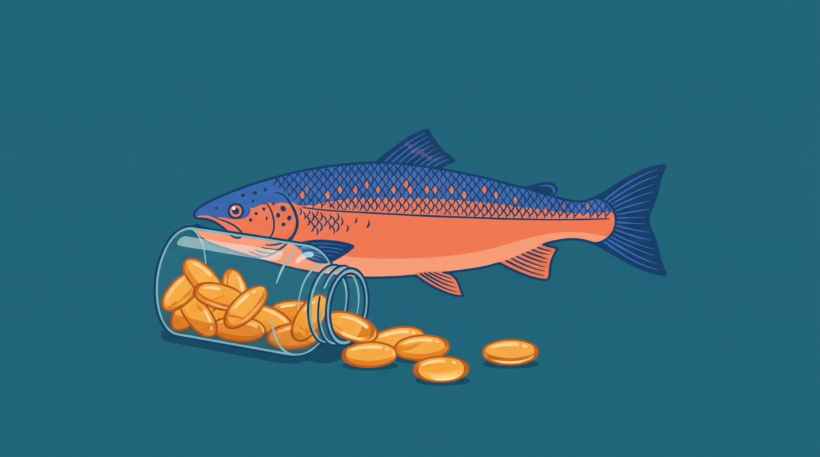 Los ácidos grasos omega-3 participan en la salud cerebral, la visión, la actividad celular y el sistema cardiovascular (Imagen Ilustrativa Infobae)