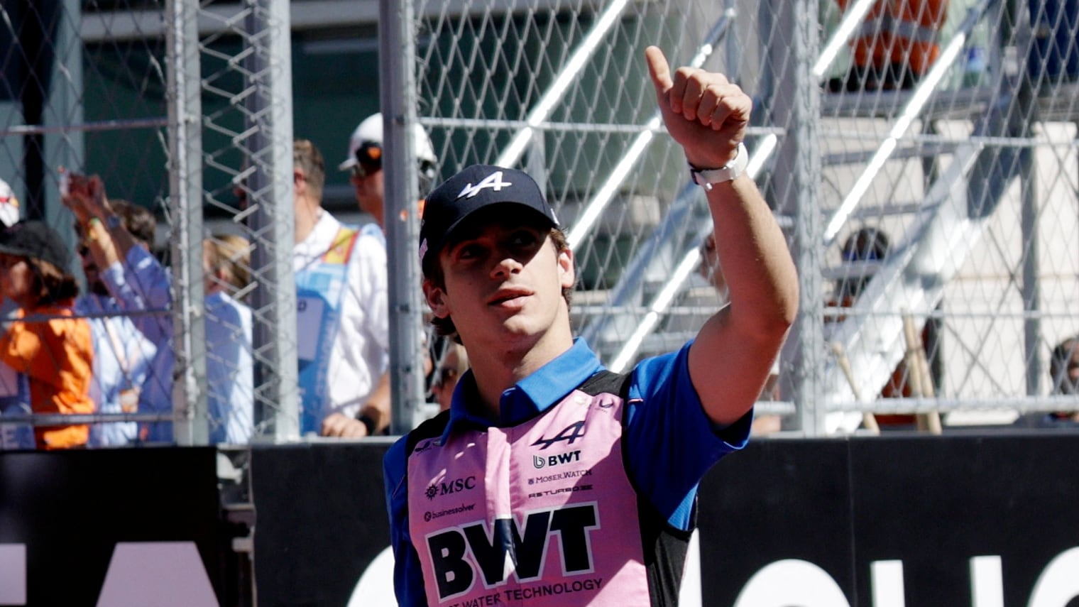 La próxima carrera del piloto argentino será en el Gran Premio de Azerbaiyán (REUTERS/Violeta Santos Moura)