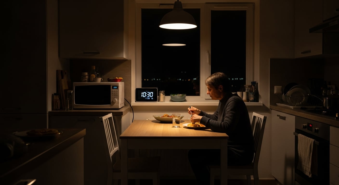 Cena y crononutrición: cómo influye el horario en la salud metabólica