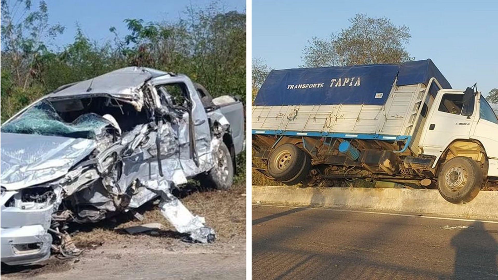 Conmoción en Salta: un camionero fue aplastado por su vehículo cuando lo arreglaba en la banquina y murió
