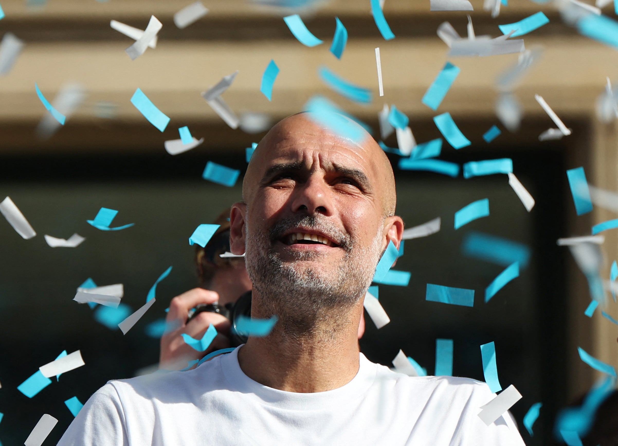 Pep Guardiola se pronunció en sus redes sociales (Reuters)