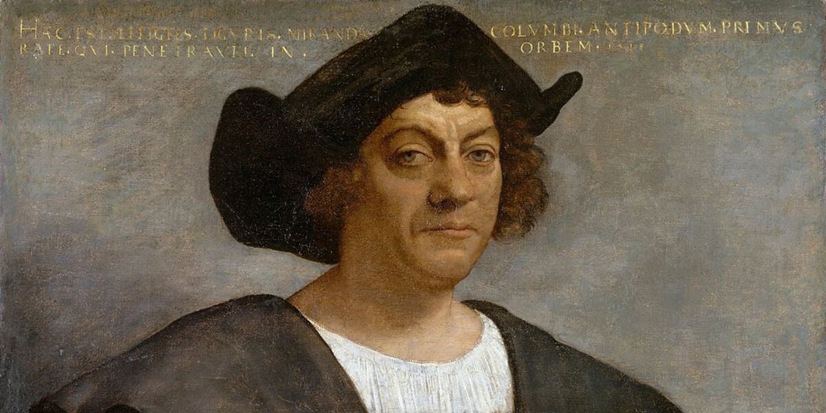 Cristóbal Colón en un óleo sobre lienzo de Sebastiano del Piombo, fechado en 1519 (Crédito: Wikipedia)