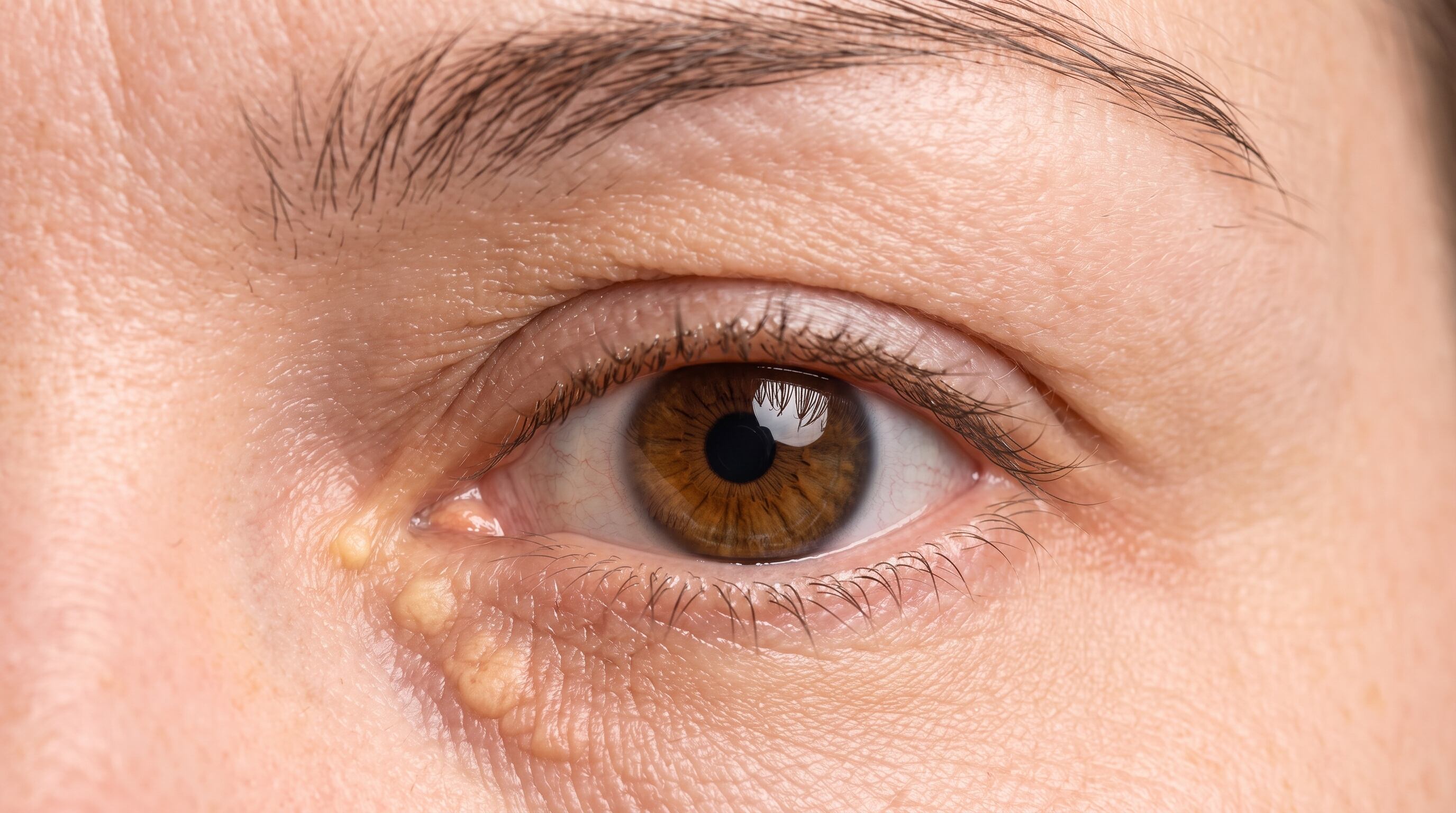 El xantelasma en los párpados se asoció con mayor riesgo de infarto, ictus y accidente cerebrovascular en un estudio con seguimiento de hasta 10 años. (Imagen Ilustrativa Infobae)