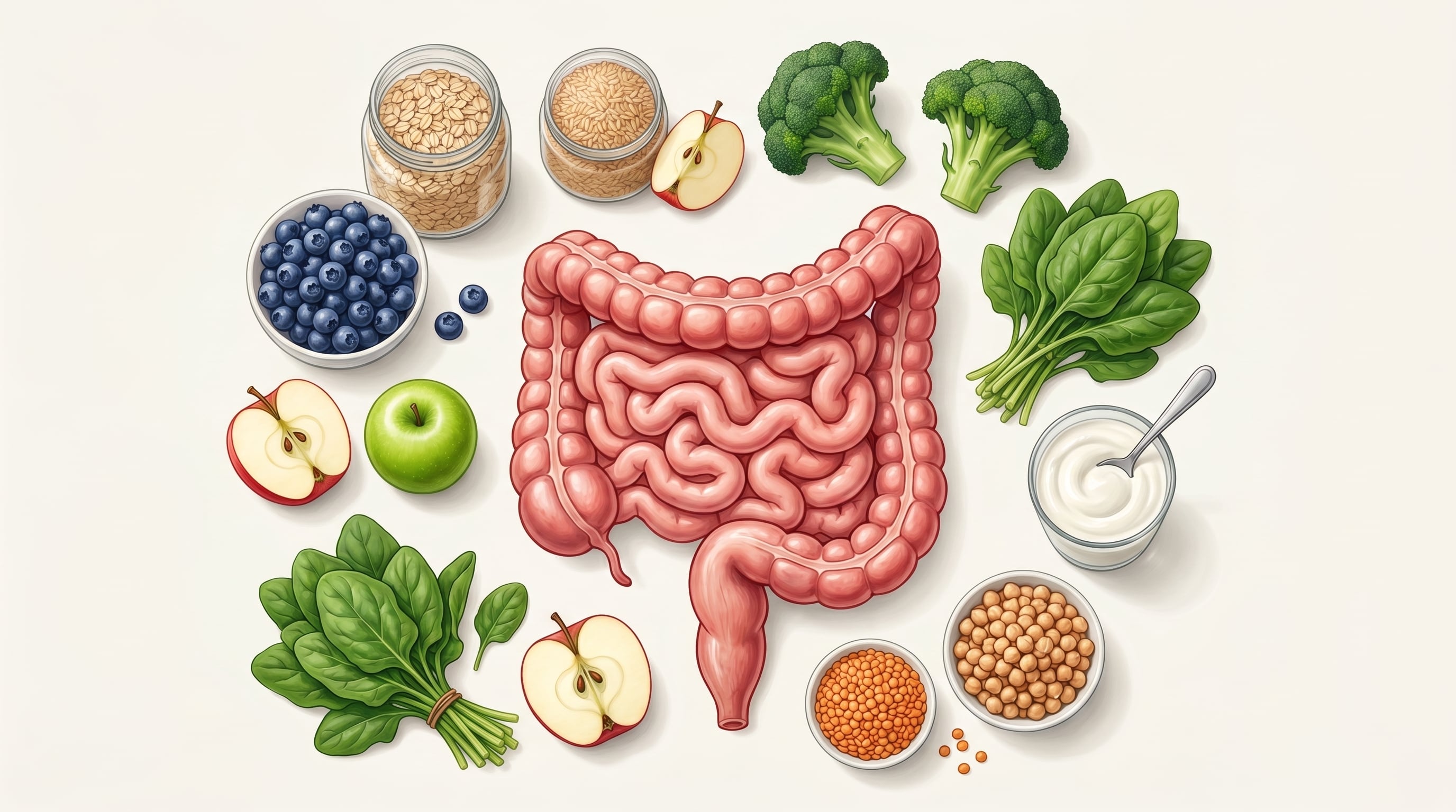 La fibra ayuda a regular el colesterol y a reducir los picos de glucosa en sangre al enlentecer la absorción del azúcar y facilitar la eliminación de ácidos biliares (Imagen Ilustrativa Infobae)