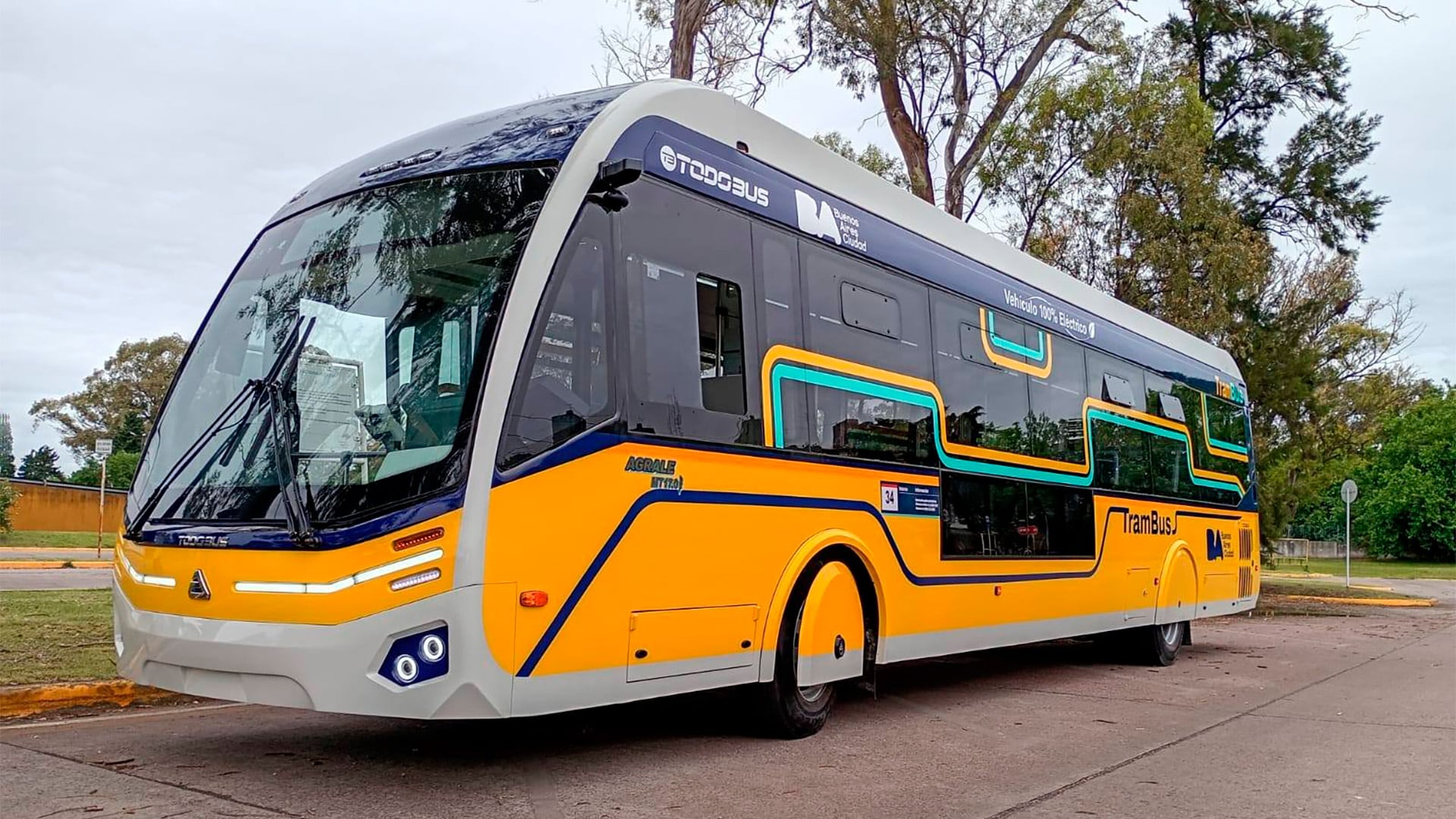 El TramBus comenzará a funcionar como un sistema de transporte sustentable y 100% eléctrico que unirá Nueva Pompeya con Aeroparque