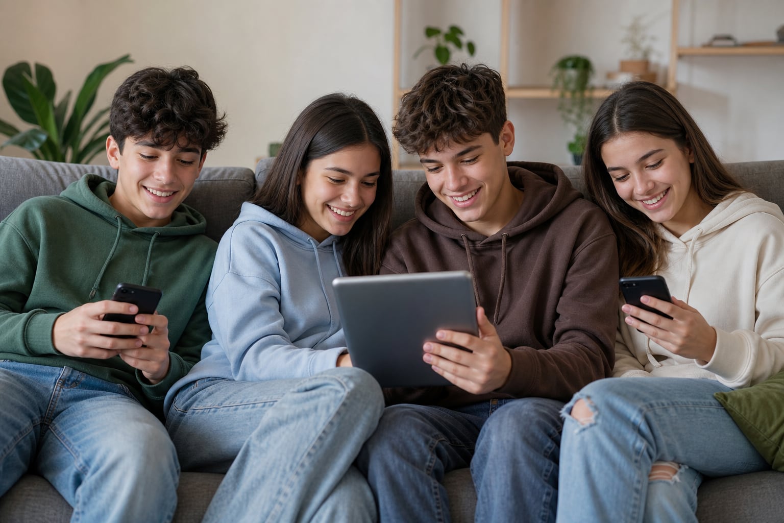 Un estudio en Australia vinculó el uso temprano de redes sociales con más síntomas de ansiedad y depresión en adolescentes de 10 a 15 años. (Imagen Ilustrativa Infobae)