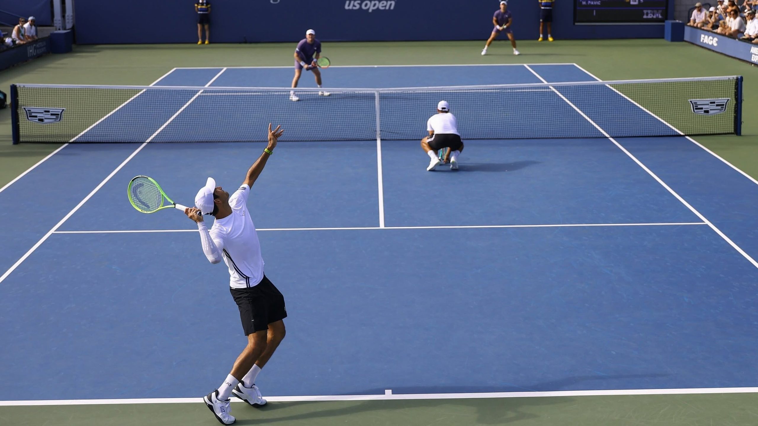 El salvadoreño Marcelo Arévalo y el croata Mate Pavić sobrevivieron a cuatro puntos de partido y avanzaron a octavos del US Open