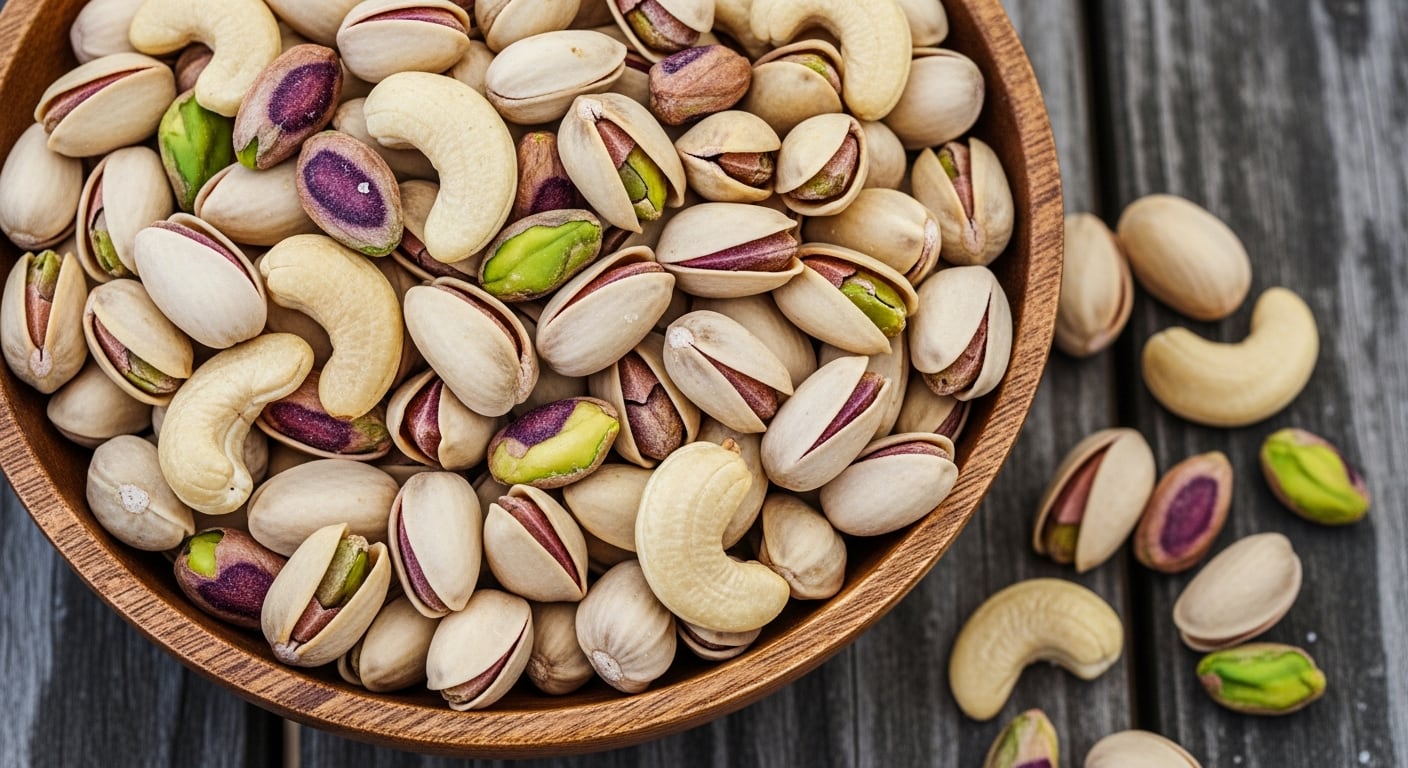 Los fitoesteroles presentes en los pistachos compiten con el colesterol en la absorción intestinal y disminuyen su presencia en la sangre (Imagen Ilustrativa Infobae)