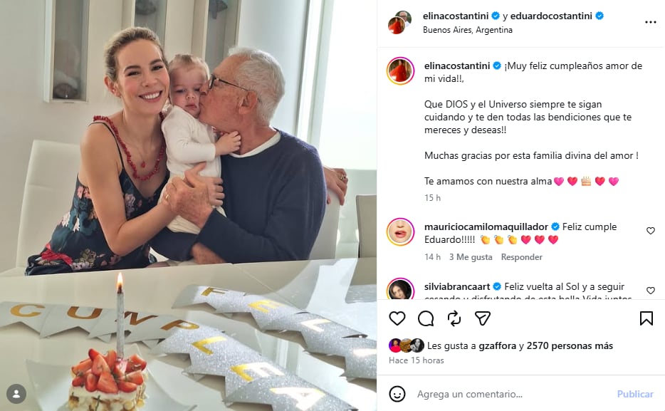 Elina Costantini reveló cómo nació su admiración por Frida Kahlo: “En homenaje a ella, a mi hija le puse ese nombre”