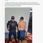 Guatemala expulsó a un reo salvadoreño que se fugó de la cárcel de Apanteos en Santa Ana