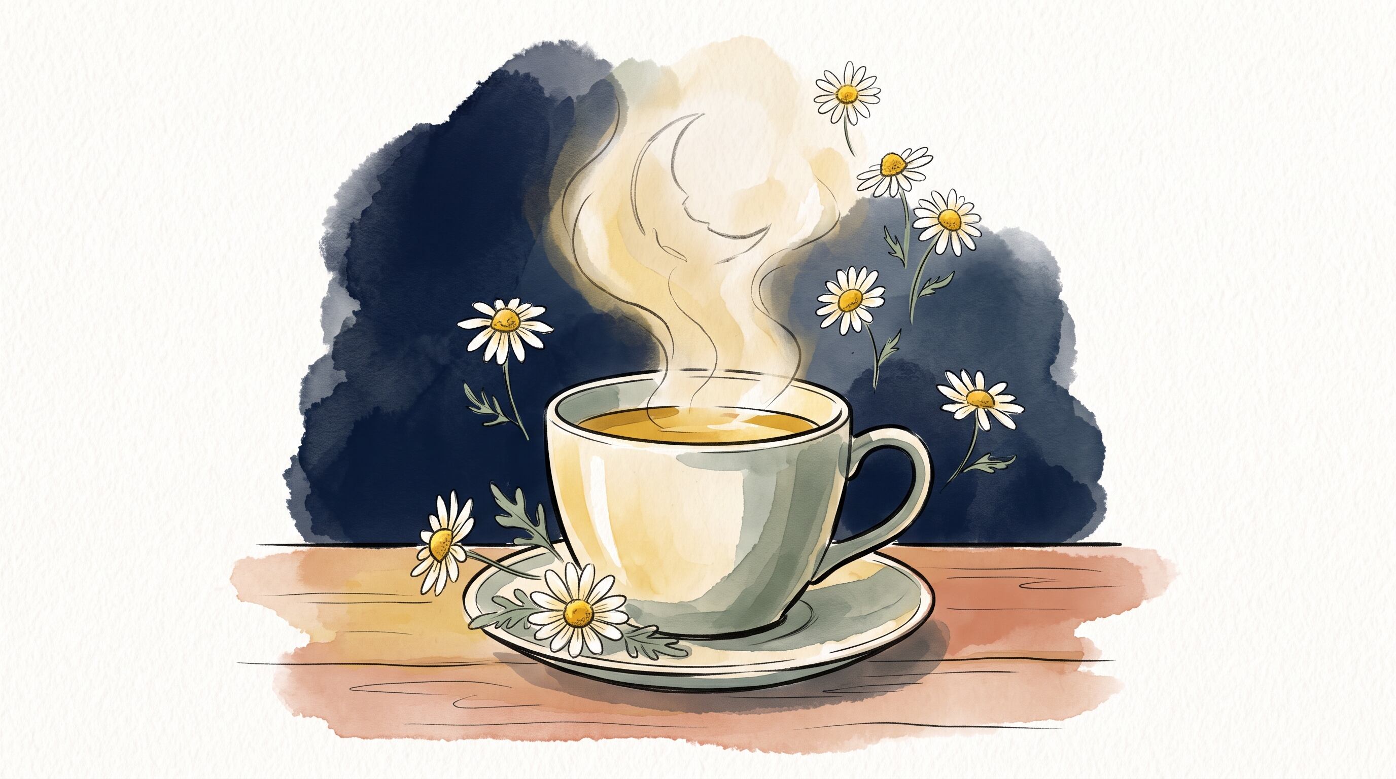 Dietistas consultados por la publicación Health recomiendan la infusión de manzanilla después de la cena por la ausencia de cafeína (Imagen Ilustrativa Infobae)