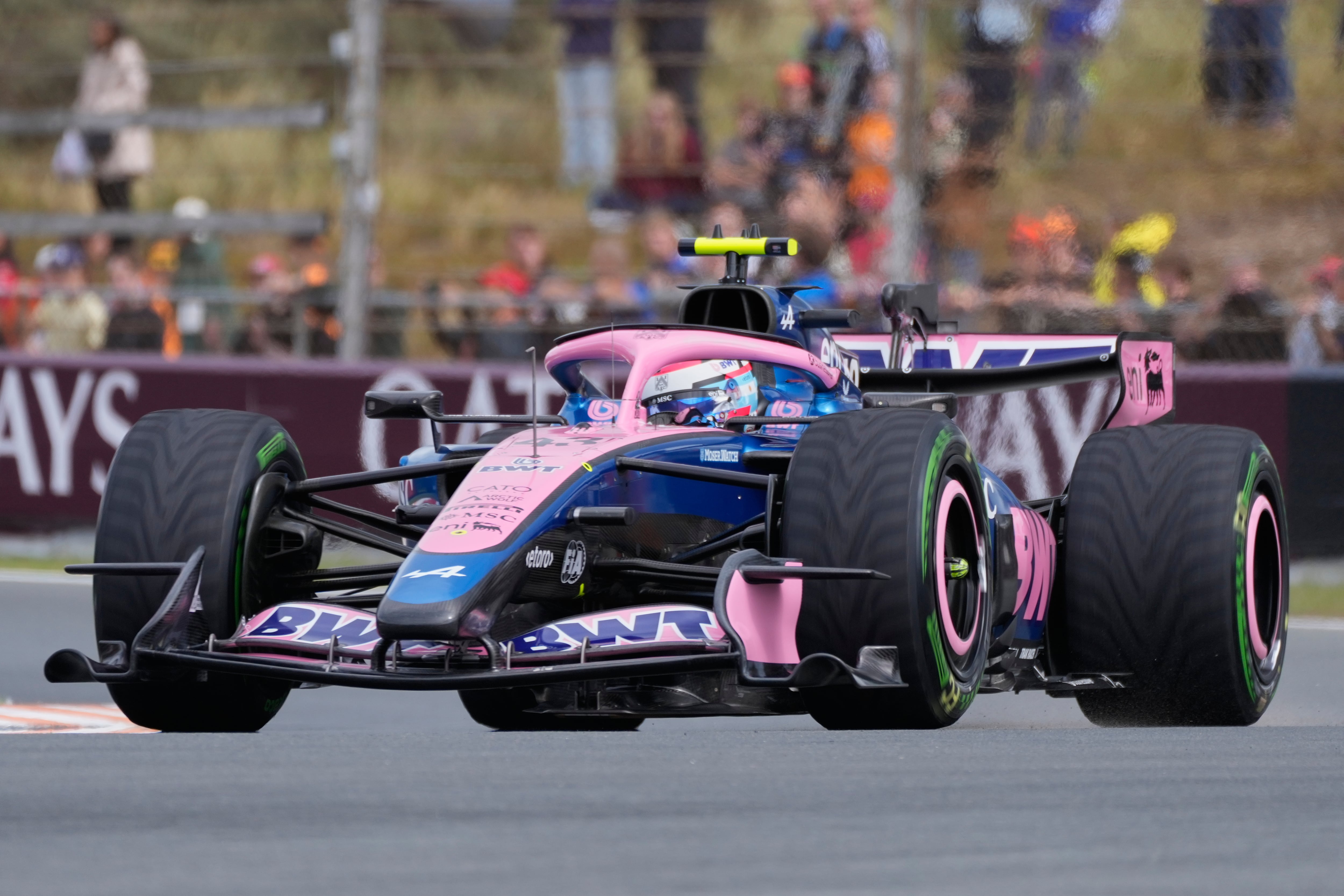 Colapinto buscará volver a pelear por los puntos en Monza (AP Foto/Darko Bandic)