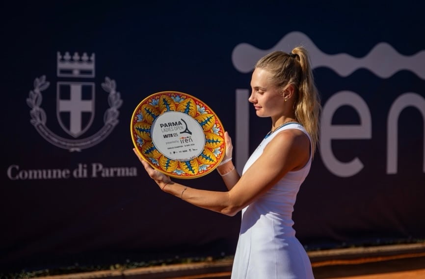 Dayana Yastremska ganó el torneo de Parma en mayo
