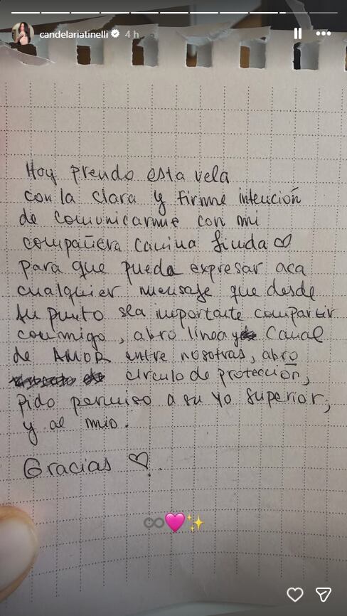 La tristeza de Coti Sorokin por la muerte de Linda, la perrita de Cande Tinelli: “Te quedaste en mí para siempre”