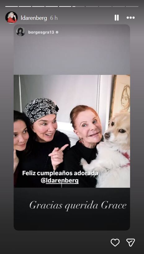 Laetitia d’Arenberg celebró sus 85 años: “En mi día solo pido salud”