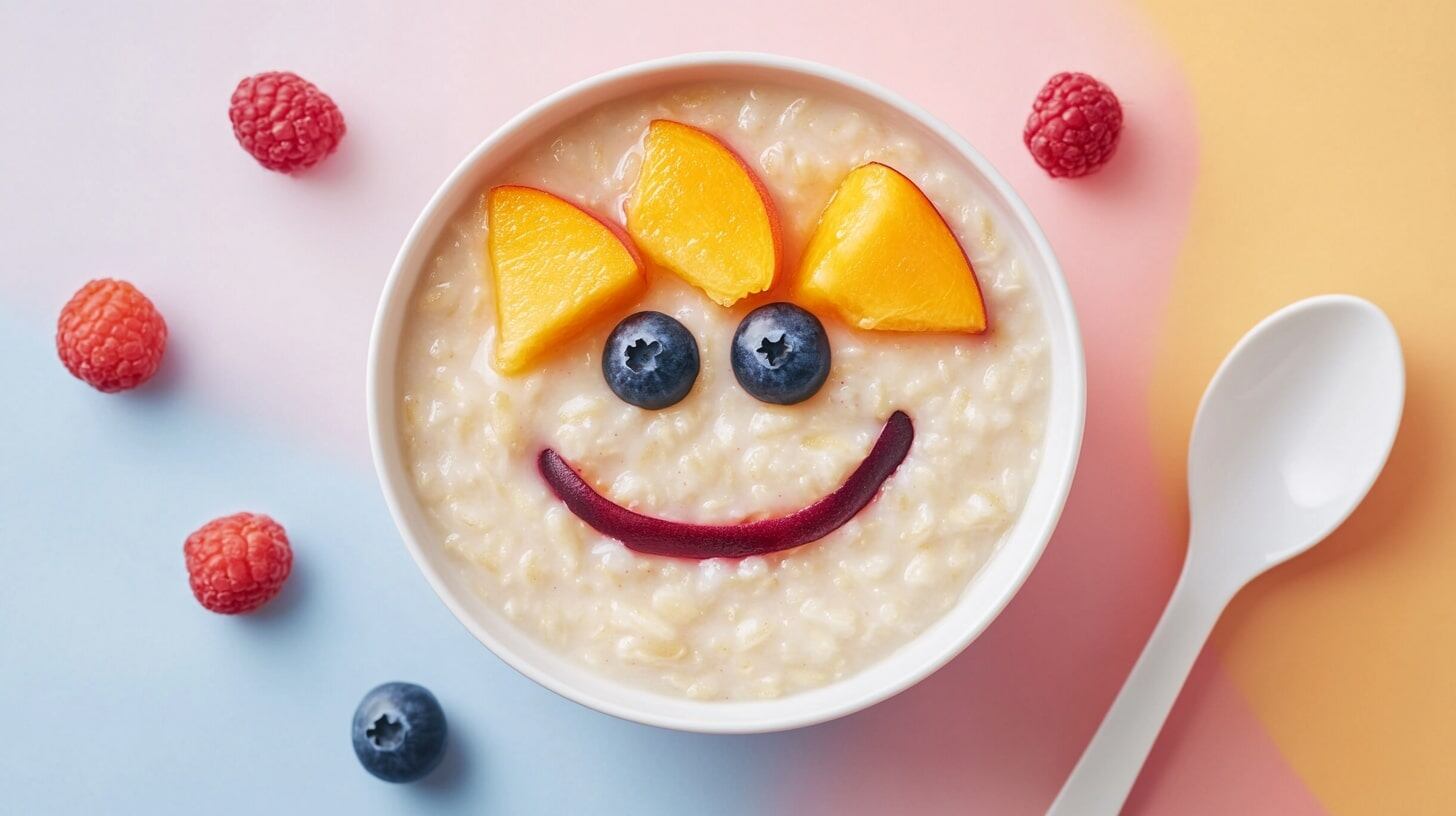 Los alimentos fríos y blandos, como puré de manzana, yogur y plátano machacado, pueden aliviar la dentición en bebés que ya comen sólidos (Imagen Ilustrativa Infobae)