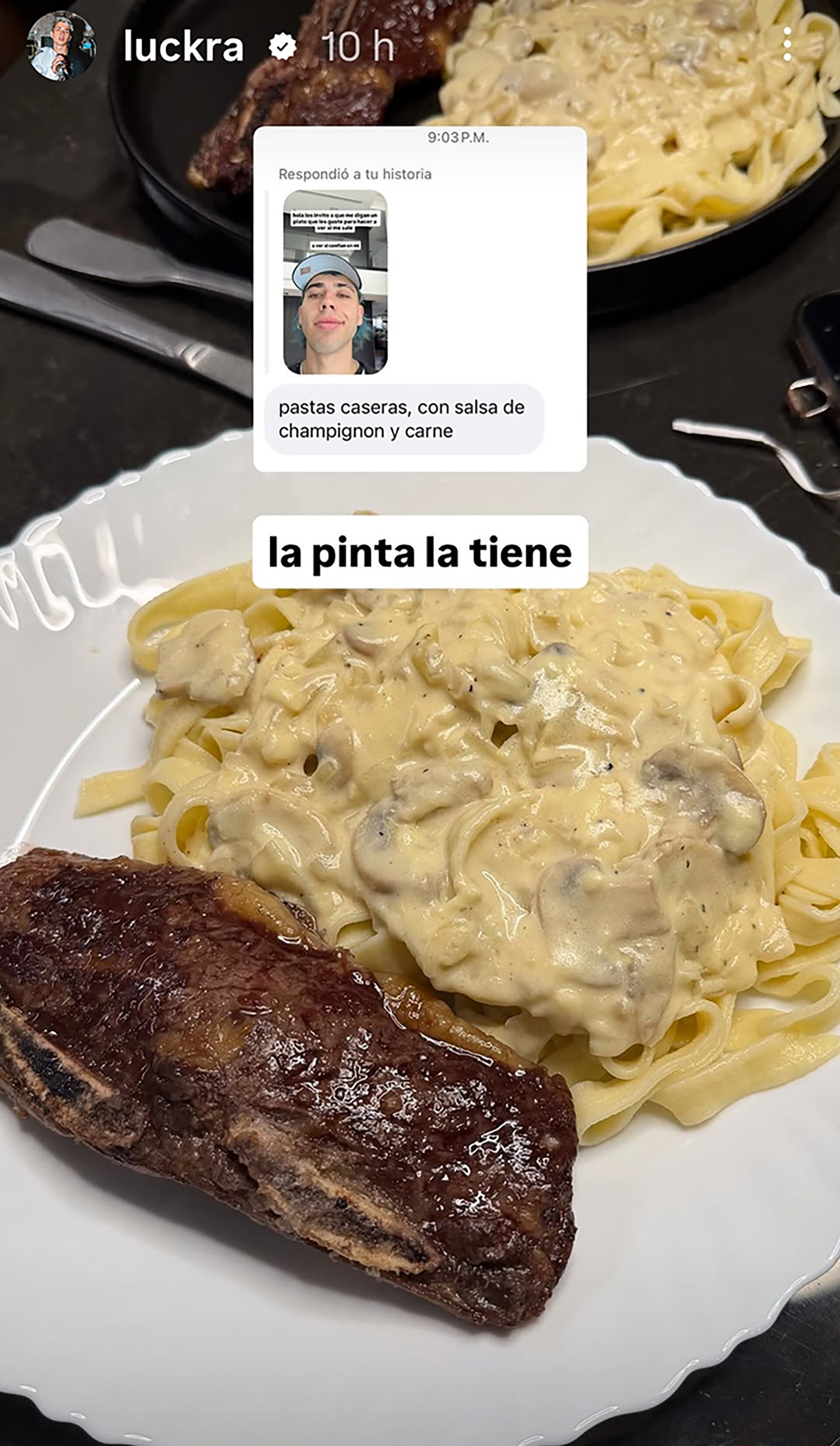 Luck Ra palpitando la previa de Masterchef: 
