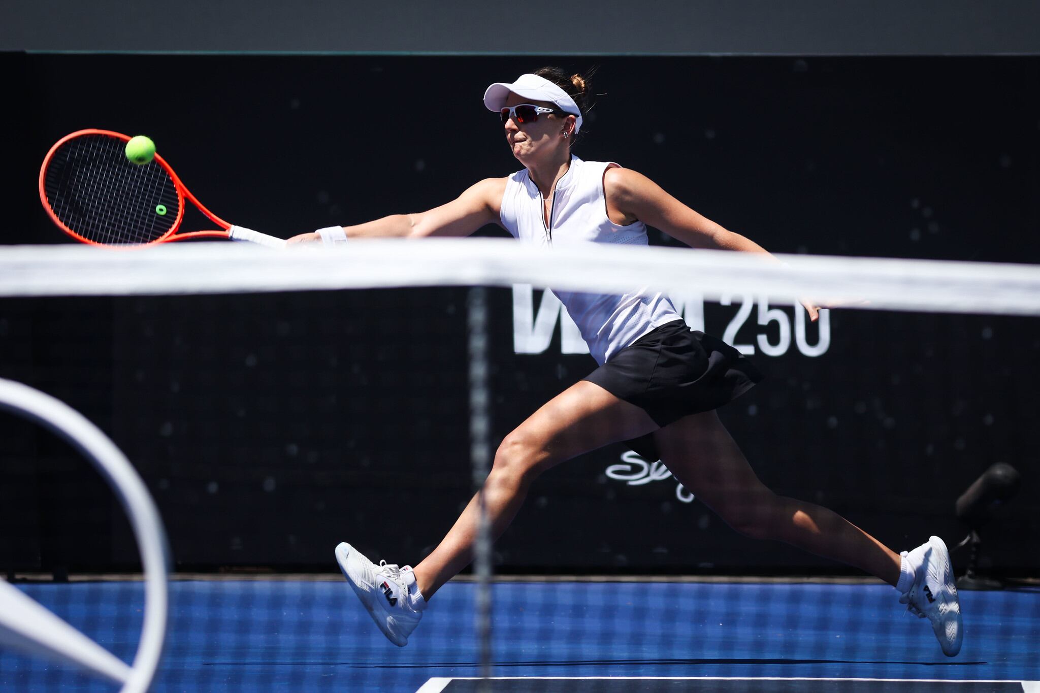 Nadia Podoroska tuvo una gran semana en Brasil (Crédito: @spopenoficial)