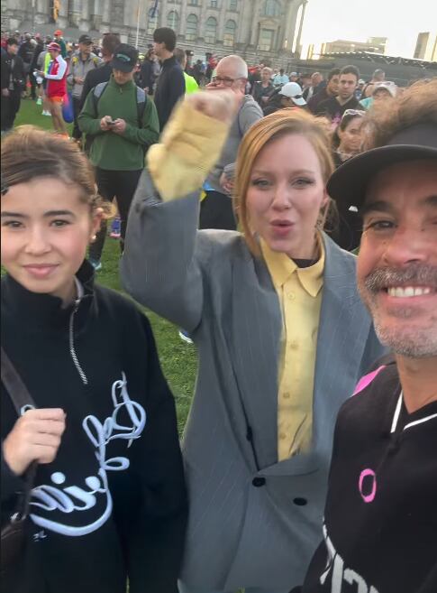 Nicolás Cabré y una medalla soñada en Berlín: terminó la maratón pese a las lesiones, junto a Rocío Pardo y Rufina