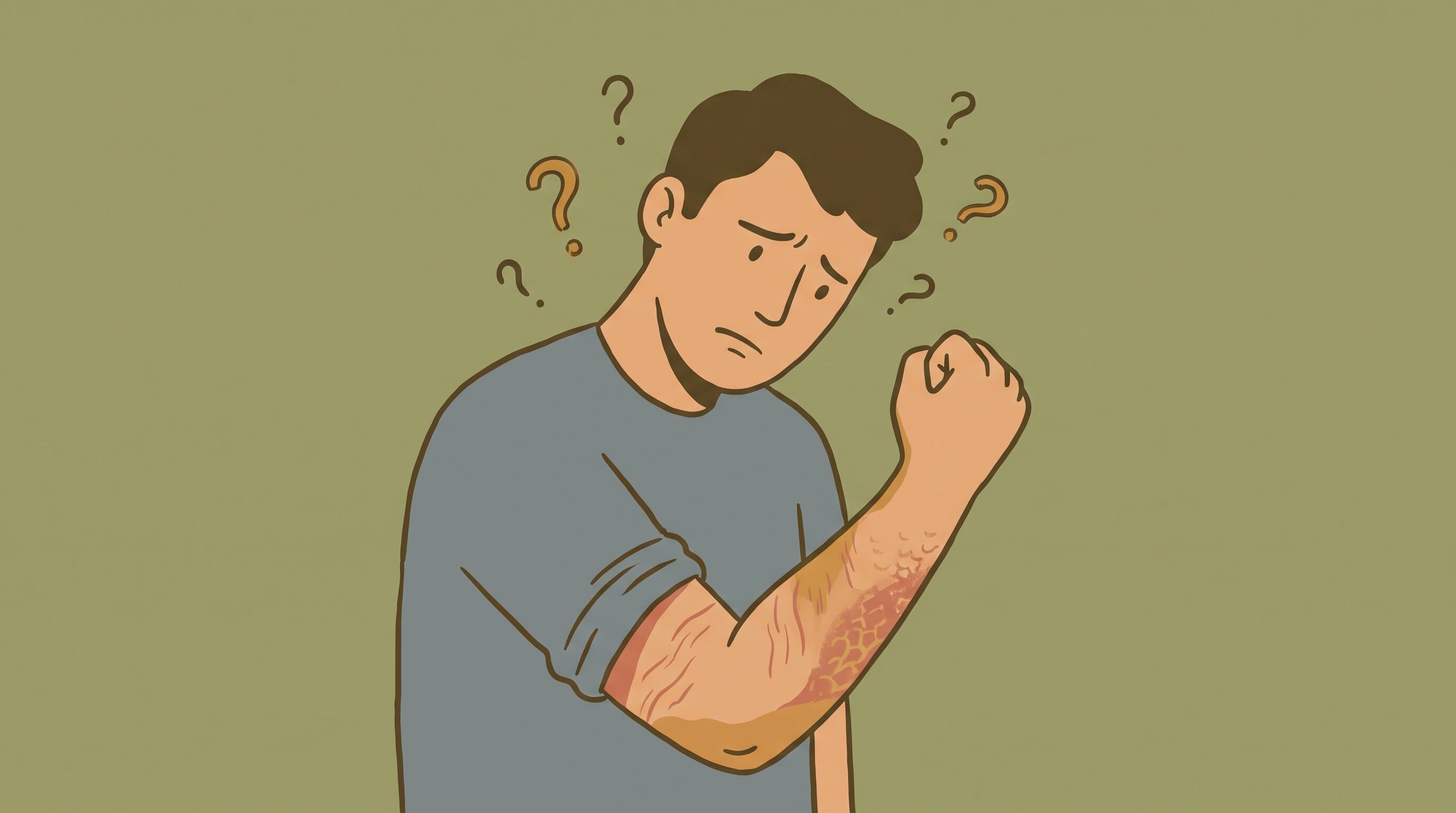 La piel seca se produce por la pérdida de agua en la capa superficial del cuerpo a causa del aire seco, el clima frío y las duchas prolongadas con agua caliente (Imagen Ilustrativa Infobae)