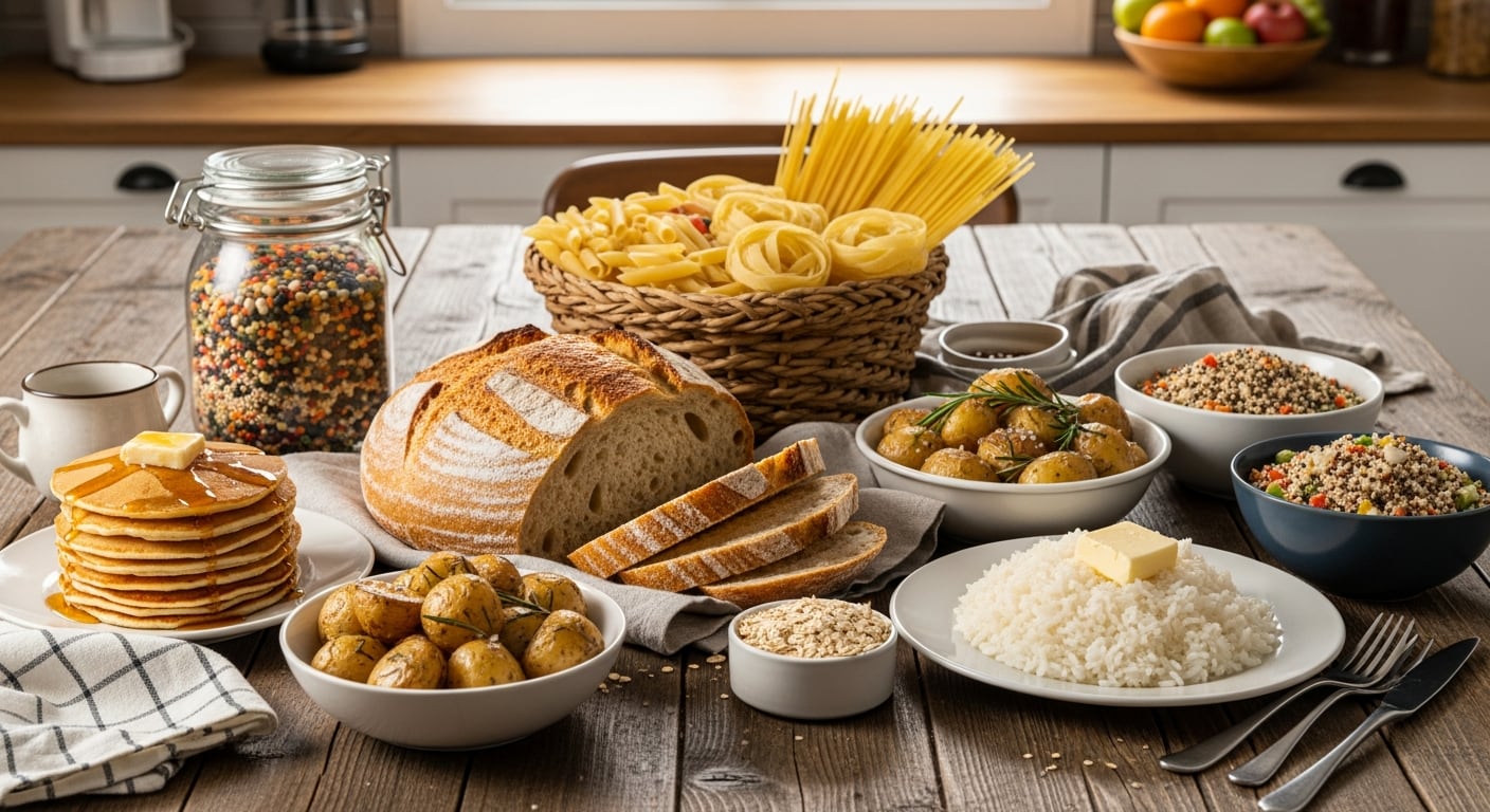Los carbohidratos se transforman en glucosa para aportar energía al cerebro y los músculos durante la jornada (Imagen Ilustrativa Infobae)