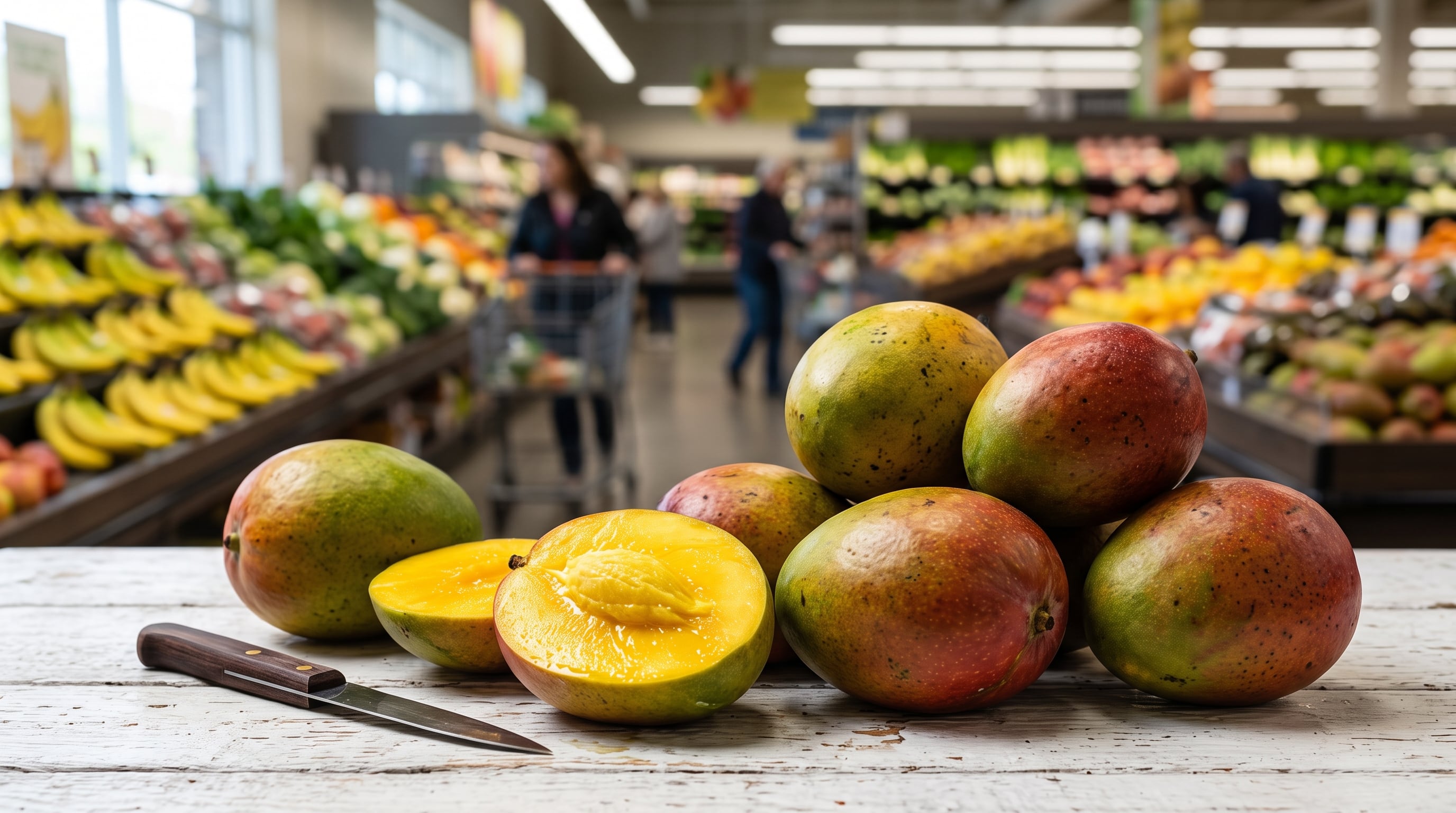 Panorama Produce retiró 302 cajas de mangos Martina vendidas en Walmart por una posible contaminación con Salmonella. (Imagen Ilustrativa Infobae)