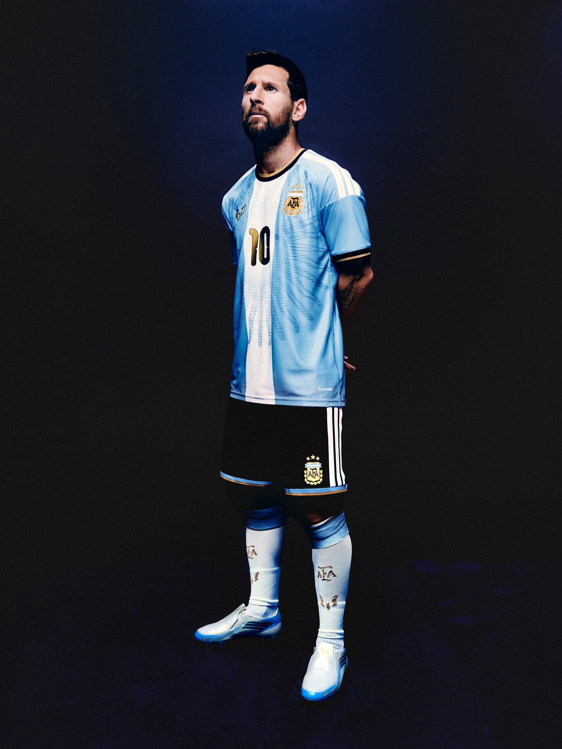 La camiseta especial que utilizará Argentina ante Benín en la despedida de Messi