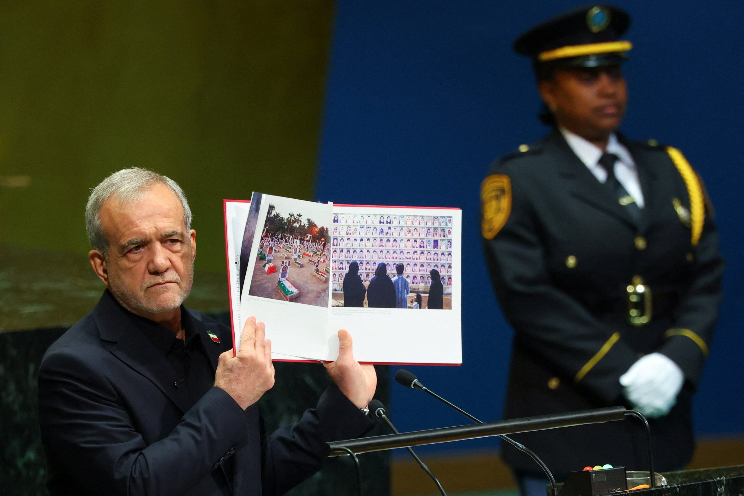 Segunda jornada de la Asamblea General de la ONU: Pezeshkian defendió el plan nuclear de Irán y negó que apoye al terrorismo