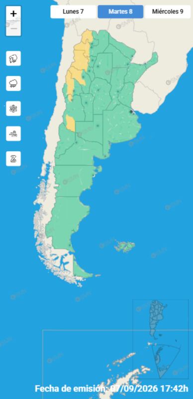 Tiempo en el AMBA: se esperan máximas de 20 grados esta semana antes de que regrese el frío polar
