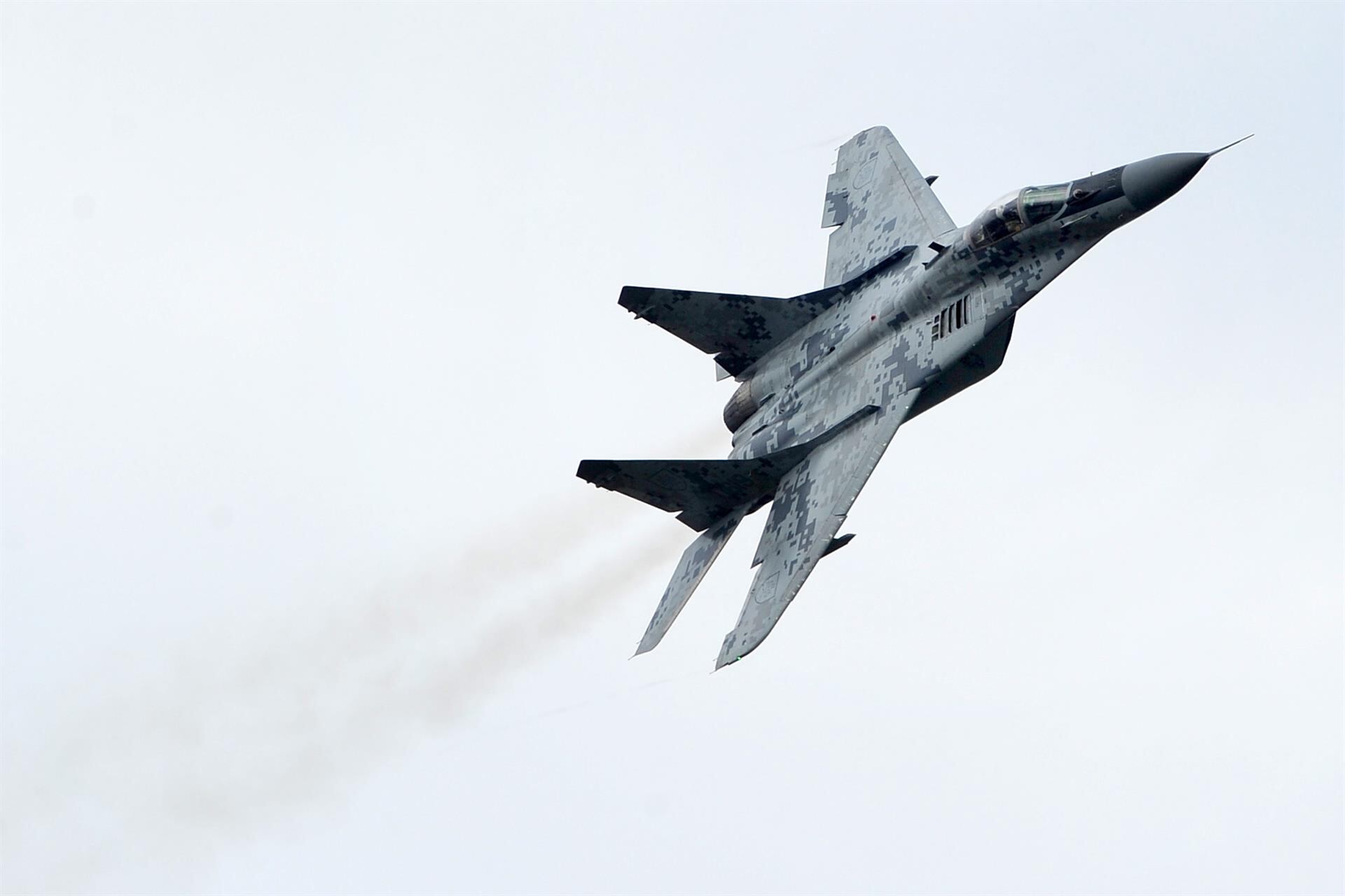 Un MiG-29 ucraniano (EP)