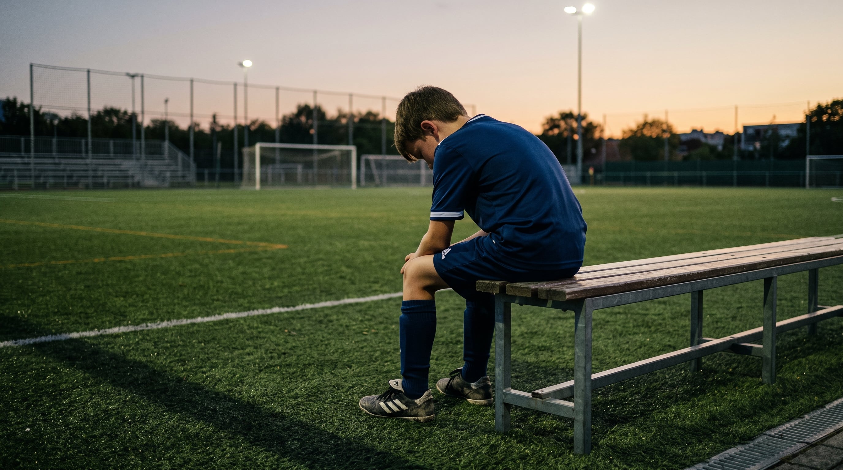 El proyecto PsiDE evaluó a futbolistas menores de edad antes y después de una intervención con jugadores, entrenadores y familias: el 35% estaba en riesgo psicológico (Imagen Ilustrativa Infobae)