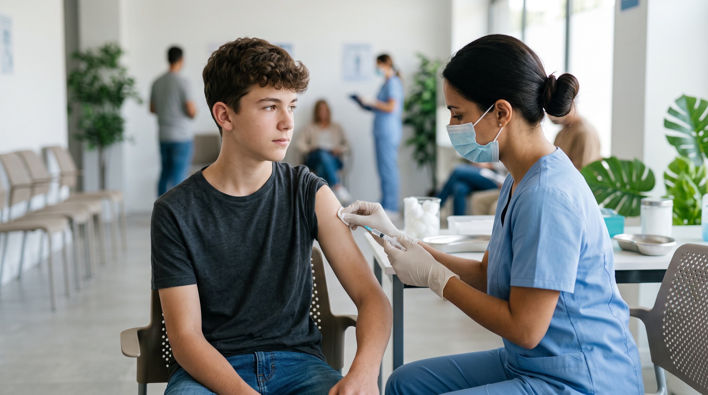Las vacunas contra el VPH y la hepatitis B constituyen herramientas clave para prevenir tumores hepáticos y de cuello uterino. (Imagen Ilustrativa Infobae)
