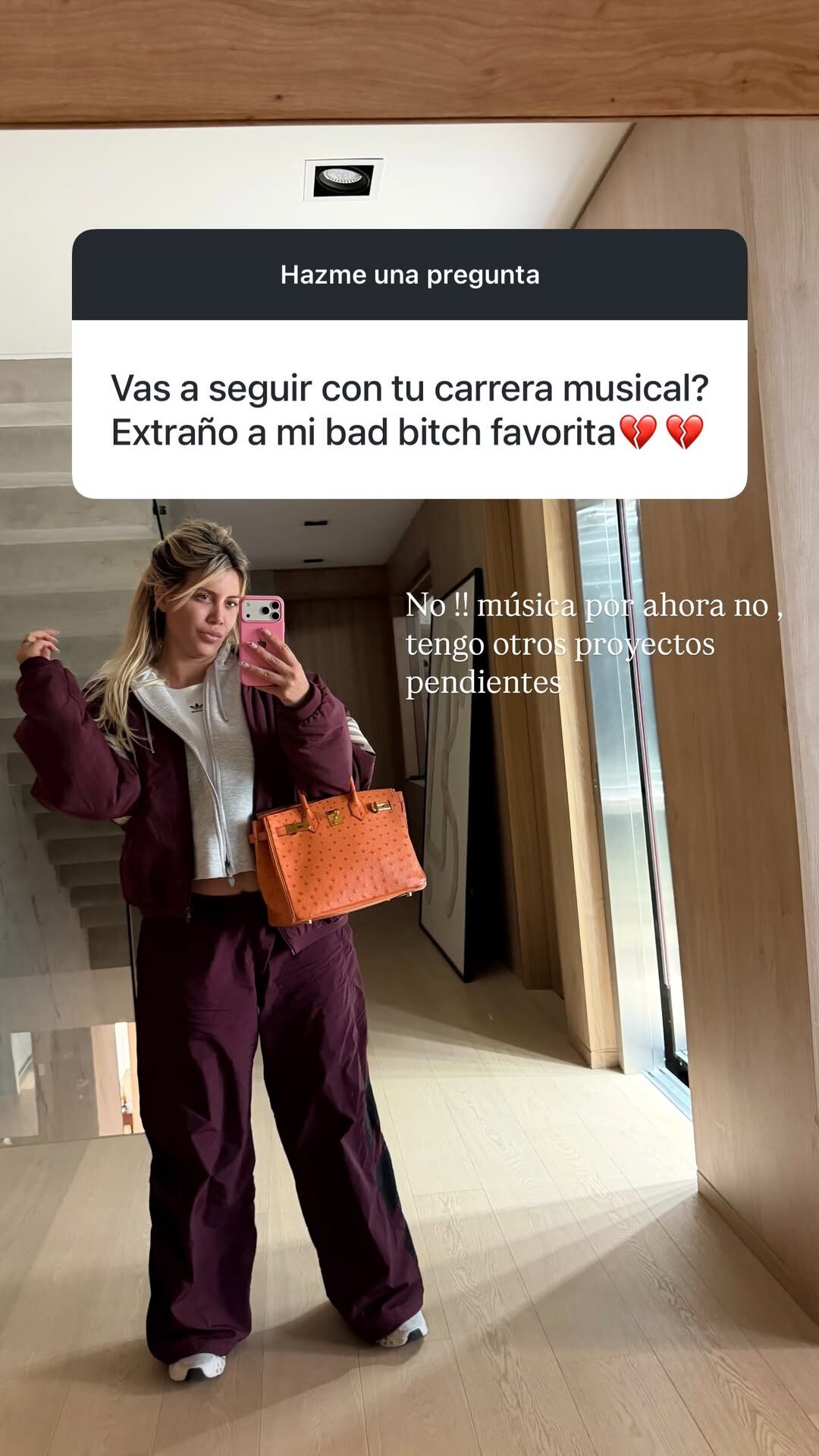 Wanda Nara confesó qué hizo con las fotos hot que le enviaba a un ex: “Por miedo a que se filtren”