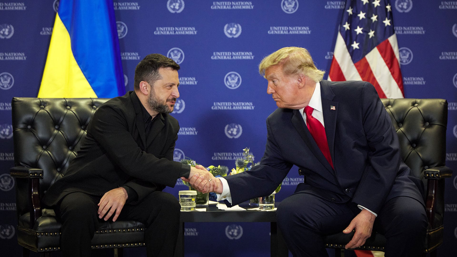 Zelenski y Trump