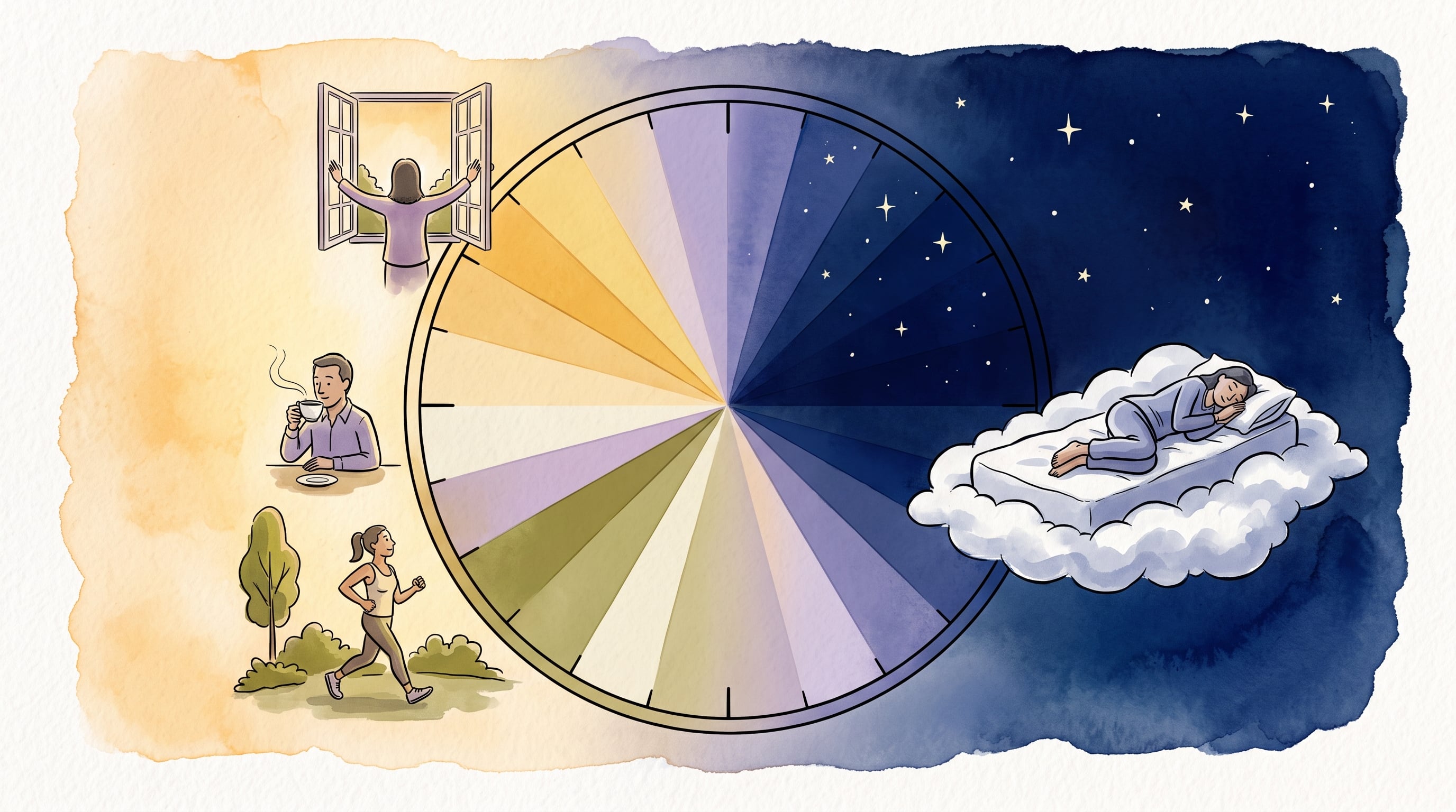 Los hábitos cotidianos durante el día regulan el reloj biológico y favorecen el descanso nocturno (Imagen Ilustrativa Infobae)