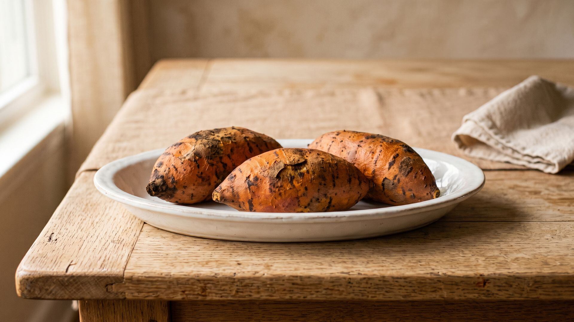 La cáscara de la batata concentra una parte importante de su fibra dietaria. (Imagen Ilustrativa Infobae)