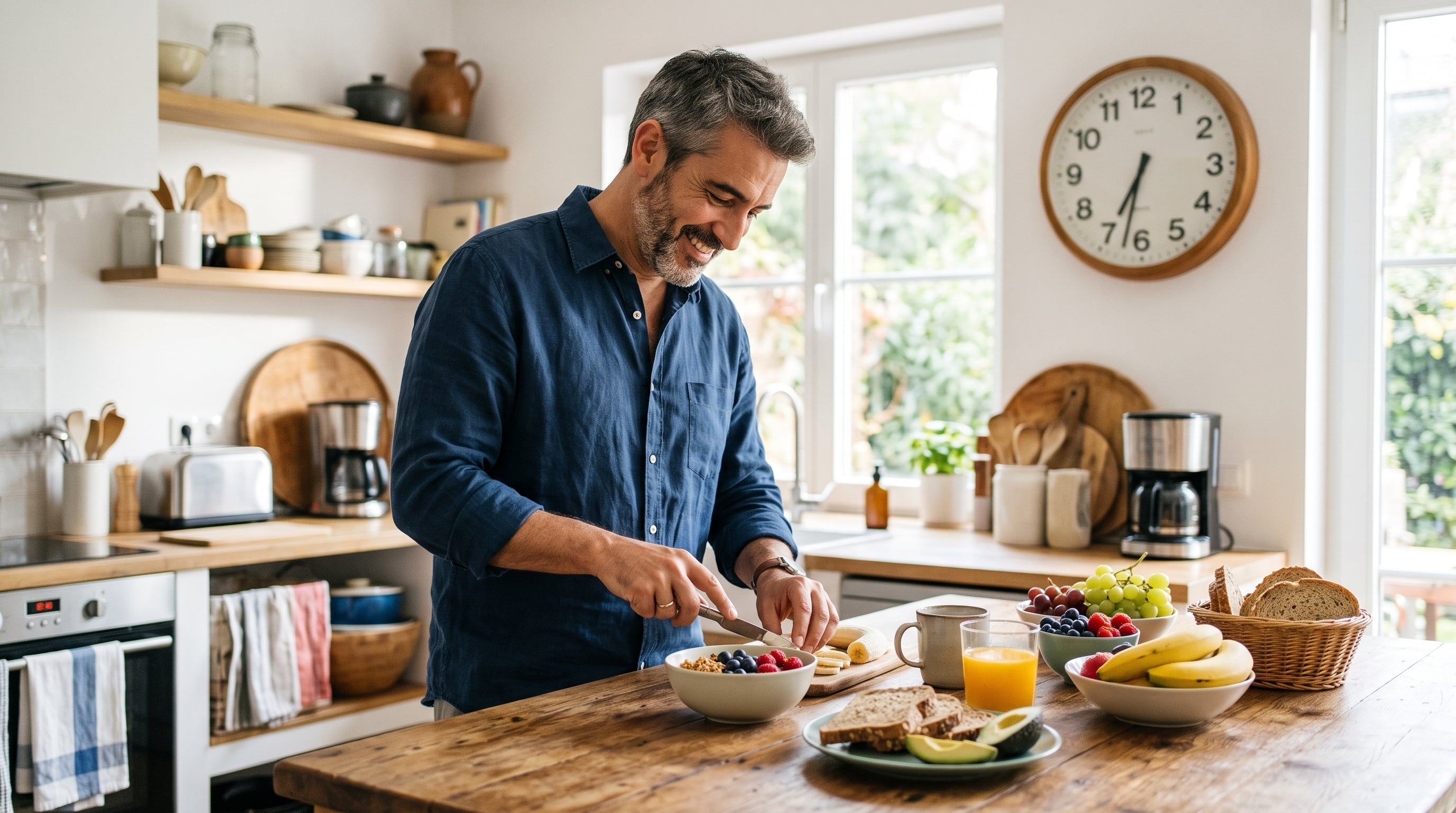 La ingesta de proteínas en el desayuno contribuye a la saciedad y a la reparación muscular (Imagen Ilustrativa Infobae)