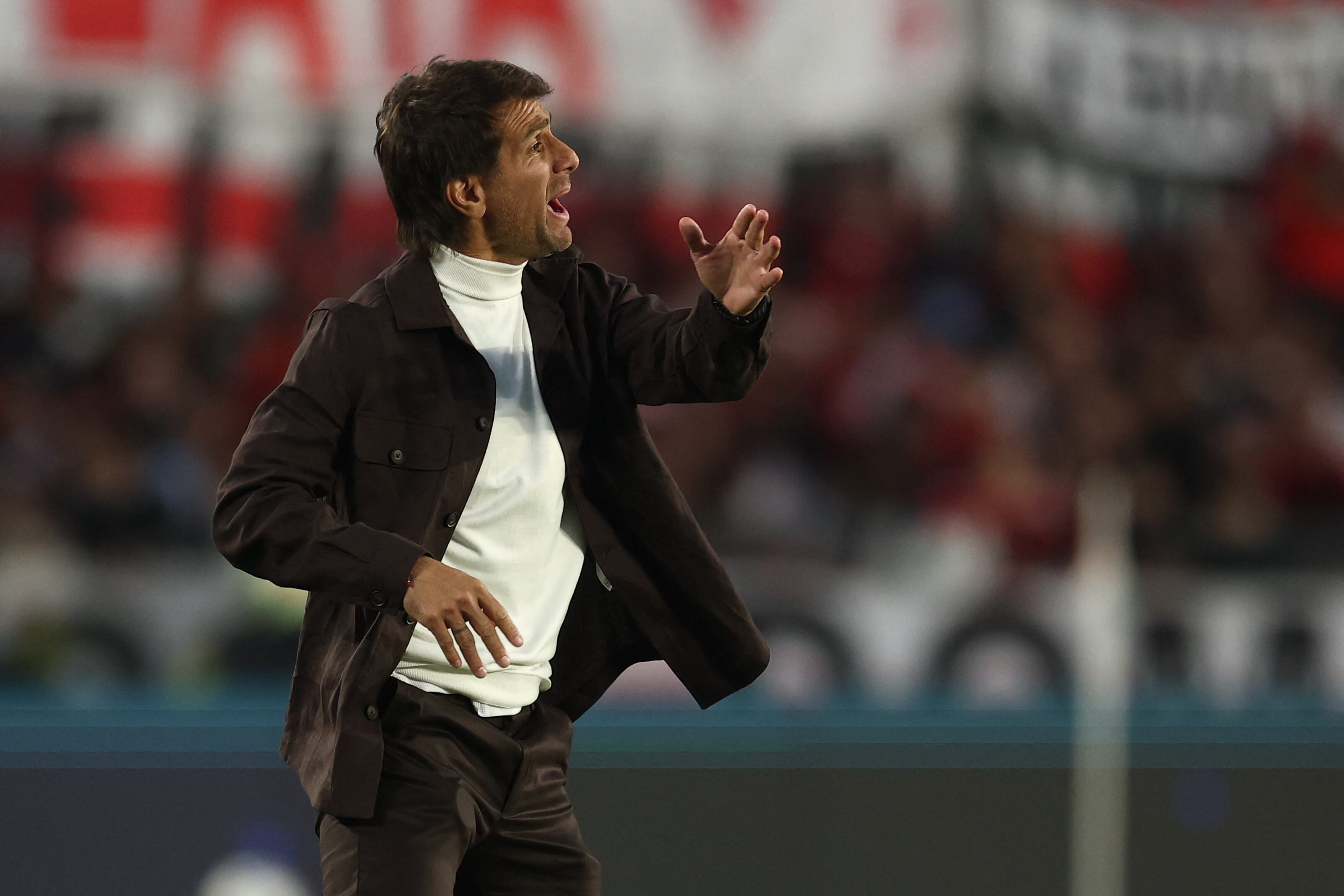 Ponzio habló sobre el Superclásico (Photo by Alejandro PAGNI / AFP)