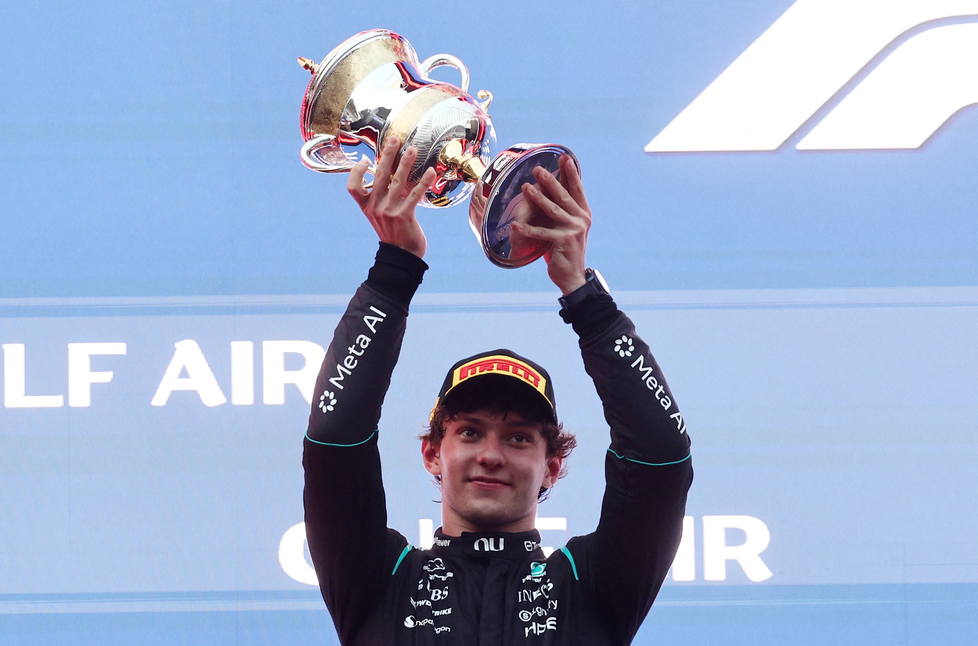 Antonelli lidera el campeonato de pilotos de la Fórmula 1 (Reuters)