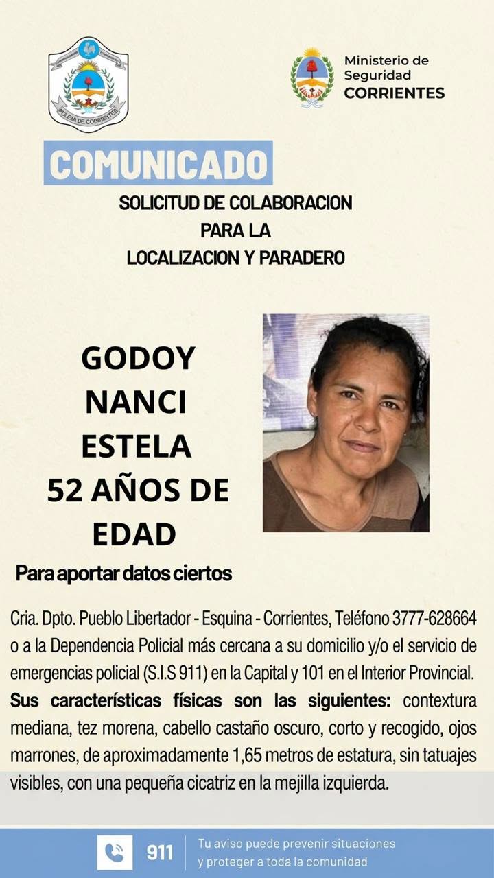 Buscan a una docente de una escuela rural desaparecida hace 10 días en Corrientes