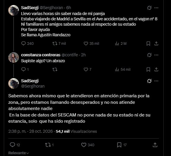 Cancillería confirmó que hay al menos un argentino muerto tras el accidente de trenes en España