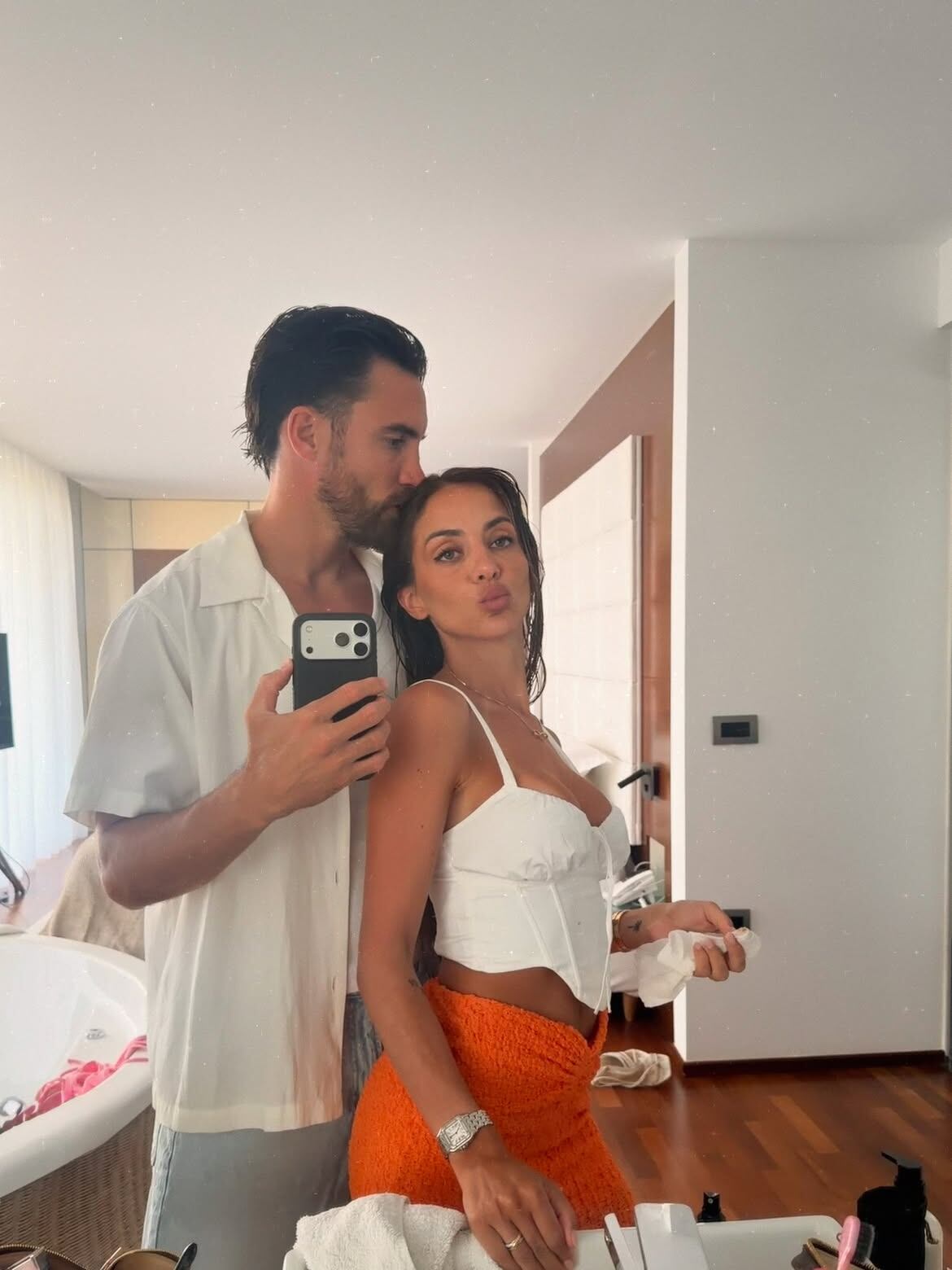 Caro Calvagni habló de su deseo de ser madre con Nicolás Tagliafico: “Ahora estoy preparada”