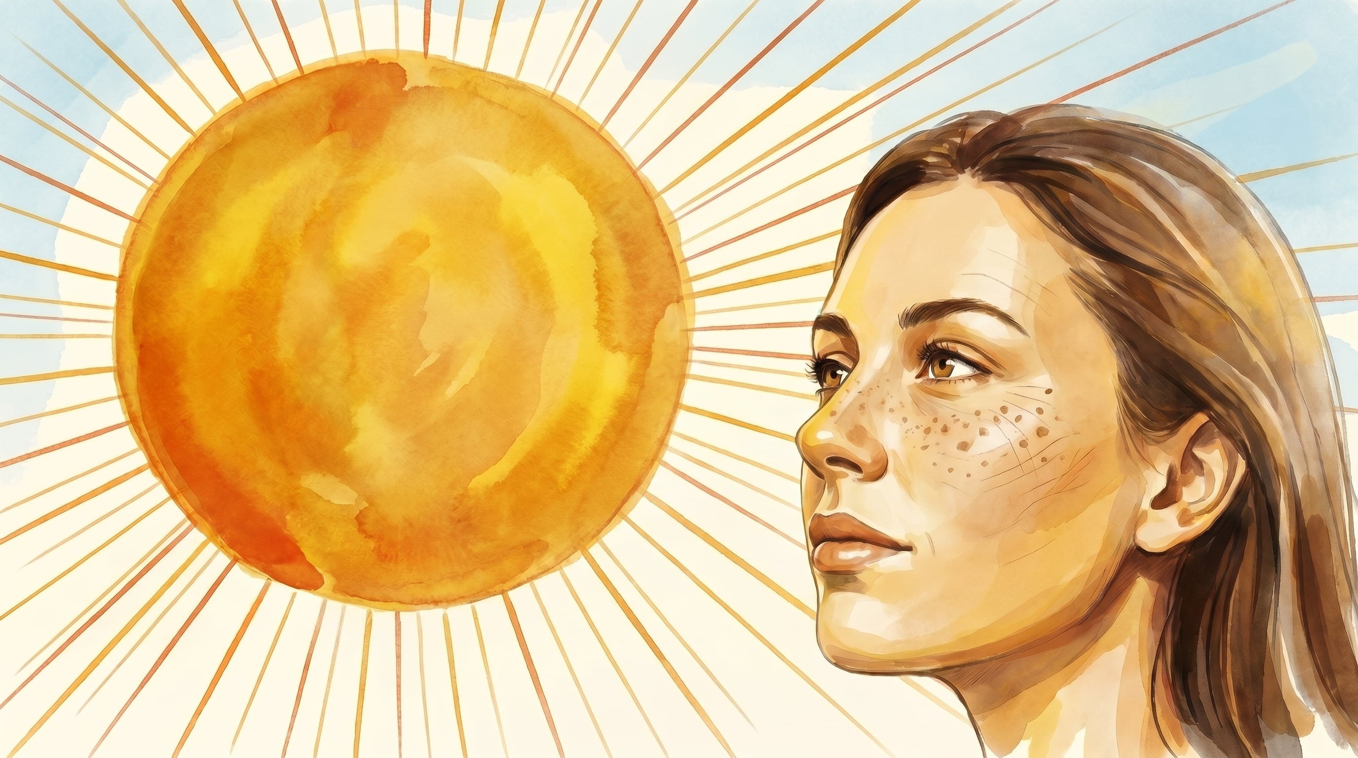 La luz visible y la radiación infrarroja aceleran el envejecimiento de la piel junto con los rayos ultravioleta (Imagen Ilustrativa Infobae)