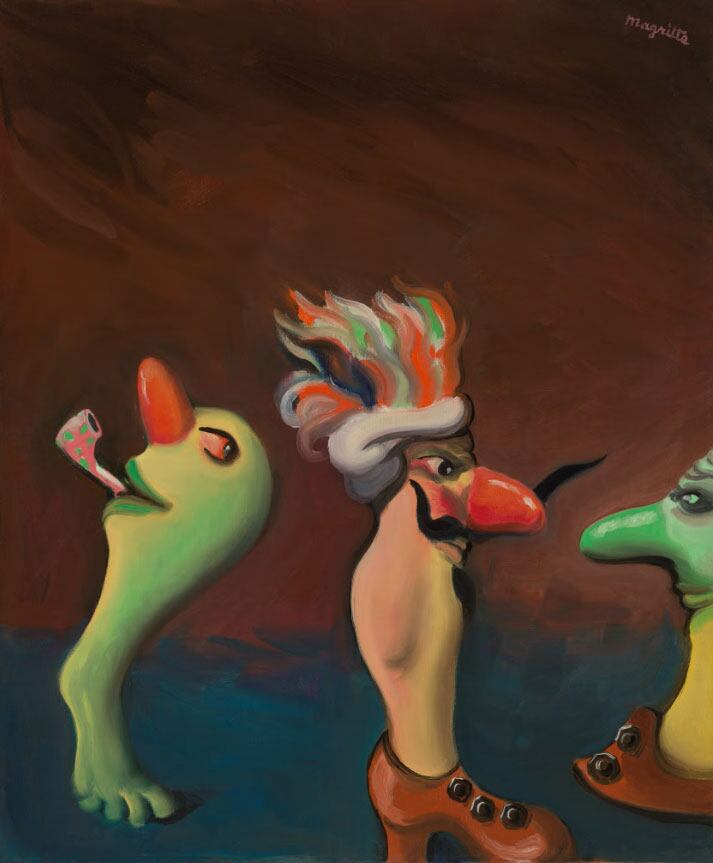 La obra de Magritte de 1948 